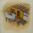 Yellow kitchen